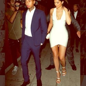 Tamara Mellon Frontline 105 Patent white